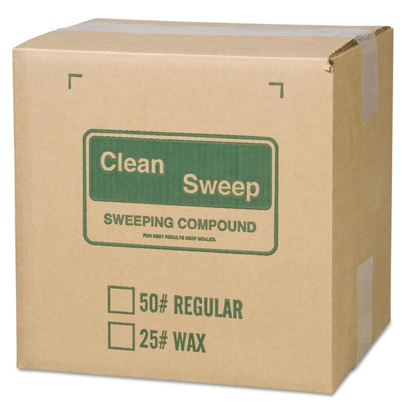 WAX-BASED FLOOR SWEEP GREEN 50# - Sweeping Compound